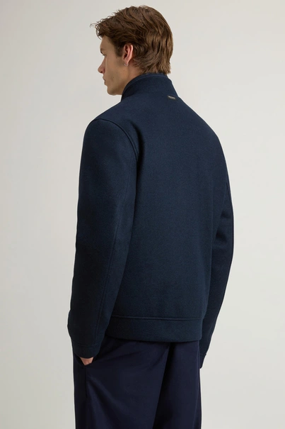 WOOLRICH KNITTED WOOL LEWIS BOMBER
