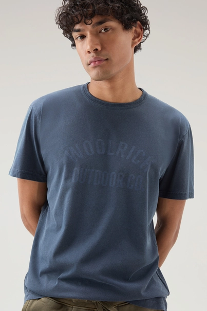WOOLRICH LIGHT GARMENT DYED T-SHIRT