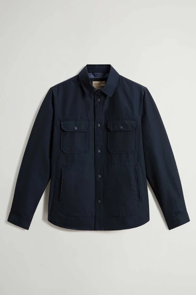 WOOLRICH LIGHT RAMAR OVERSHIRT
