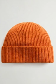 WOOLRICH LOGO BEANIE JR