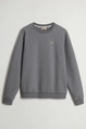 WOOLRICH LOGO INTERLOCK CREWNECK