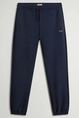 WOOLRICH LOGO INTERLOCK SWEATPANT
