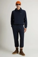 WOOLRICH LOGO INTERLOCK SWEATPANT