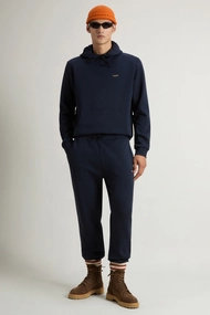 WOOLRICH LOGO INTERLOCK SWEATPANT