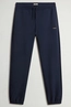 WOOLRICH LOGO INTERLOCK SWEATPANT