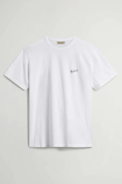 WOOLRICH LOGO T-SHIRT
