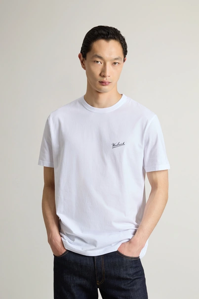 WOOLRICH LOGO T-SHIRT