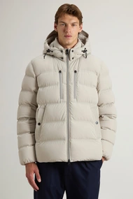 WOOLRICH MATT STRETCH PUFFER JACKET