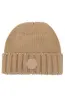 WOOLRICH MERINO WOOL LOGO BEANIE