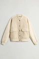WOOLRICH MIXED FLEECE BOMBER