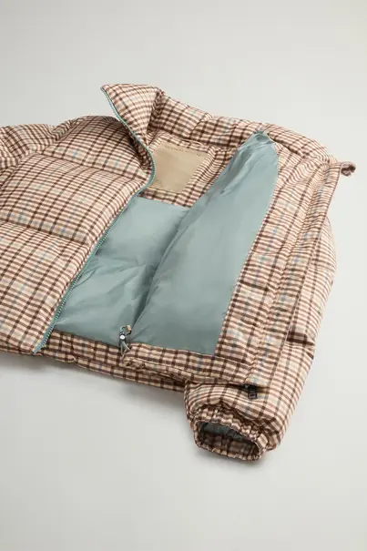 WOOLRICH PRINTED WOOL JACKET