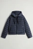 WOOLRICH QUILTED HOODED JACKET