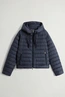 WOOLRICH QUILTED HOODED JACKET