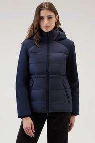WOOLRICH SOFT SHELL DOWN QUILTED HYBRID