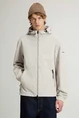 WOOLRICH SOFT SHELL FULL-ZIP HOODIE