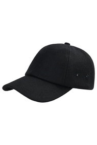 WOOLRICH SOLID WOOL BASEBALL CAP