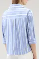 WOOLRICH STRIPE POPLIN BLOUSE