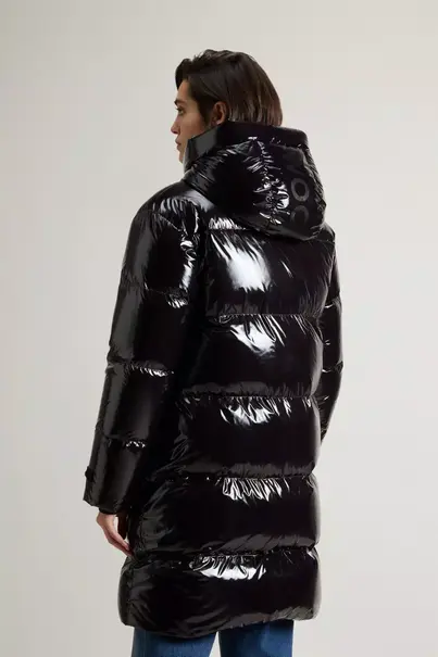 WOOLRICH SUPER GLOSSY LONG PARKA