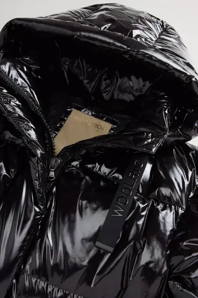WOOLRICH SUPER GLOSSY SHORT PARKA